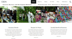 Desktop Screenshot of caucasusbusiness.net